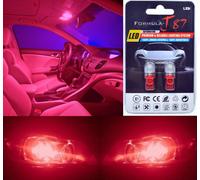 LED 5050 Luce Rosso 168 Due Lampadine Interno Cupola Ricambio Siluro Azione