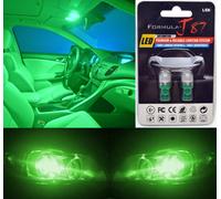 LED 5050 Luce Bianco 6000K 194 Due Lampadine Targa Etichetta Upgrade Per SMD Jdm