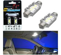 LED 5W Luce Canbus 12844 Bianco 5000K Due Lampadine Interno Guanto Box Ricambio