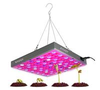 LED alzare il pannello di luce, spettro completo elevare la luce con IR e UV LED luci di fabbrica, 144 LED luci della pianta rosso blu bianco pannello lampade di crescita