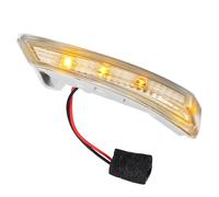 LED Anteriore Sinistro Lato Specchio Giro Segnale Luce - 1pz Argento Tono