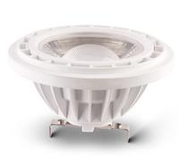 LED AR111 G5,3 Faretto Spot Bianco Caldo 10W Come 60W 45° 12V 800lm 3000K 1SMD