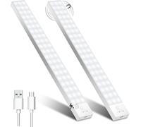 Led Armadio Con Sensore Di Movimento 4 Modalità, Sottopensile Luce Notturna USB