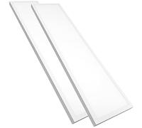 LED ATOMANT 2x Plafoniera LED Soffitto 120x30cm 48W CCT 3000-6500K 5000lm | Con selettore di colore CCT, Driver incluso