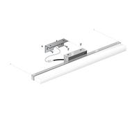 LED ATOMANT Applique LED Cromado Bagno 40cm 10W Bianco Freddo 1000lm