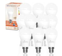 LED ATOMANT Confezione da 10 Lampadina LED E27 A60 12W, Colore Bianco Caldo (3000K), 1300 Lumen