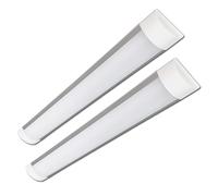 LED ATOMANT Confezione da 2 Plafoniera LED Lineare da Soffitto, 120cm 40W, CCT (Selettore di Colore Bianco Caldo, Neutro e Freddo), 4000 Lumen