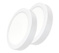 LED ATOMANT Confezione da 2 Plafoniera LED Rotonda da Soffito 300mm 24W, CCT (Selettore di Colore Bianco Caldo, Neutro e Freddo), 2200 Lumen, Driver incluso
