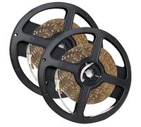 LED ATOMANT Confezione da 2 Rotolo da 5 metri di Striscia LED 18W/metro a 24V, Colore Bianco Neutro (4500K), Nastro LED con Diodo 5630, 60 LED/metro, 2100 Lumen/metro