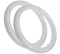 LED ATOMANT Confezione da 2 Tubo LED Circolare G10 225mm, 12W, Colore Bianco Freddo (6500K), Senza Installazione, Tubo rotondo per Cucina