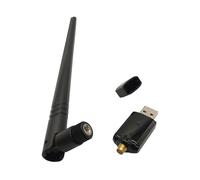 LED ATOMANT Confezione da 4 Dongle USB Zigbee 3.0 con antenna esterna SMA, coordinatore/gateway Zigbee compatibile Home Assistant, Zigbee2MQTT, ZHA, openHAB, adattatore USB Smart Home a lunga portata