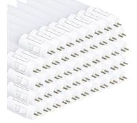 LED ATOMANT Confezione da 48 Tubo LED 120cm 18W, CCT (Selettore di Colore Bianco Caldo, Neutro e Freddo), 2200 Lumen, Started LED Incluso, Standard T8