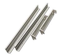 LED ATOMANT Confezione da 5 Cornice per Montaggio a Soffitto per Pannello LED 120x60cm, Alluminio Laccato Bianco, Pannello Non Incluso