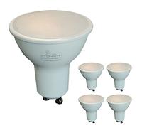LED ATOMANT Confezione da 5 Lampadina LED GU10 LED 7W Regolabile, Colore Bianco Neutro (4500K), 680 Lumen, Angolo di Apertura di 120 gradi