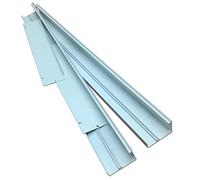LED ATOMANT Cornice da Superficie per Pannello LED Slim 60x30 cm, Alluminio Bianco, Kit di Montaggio per Soffitto, Trasforma Pannello da Incasso a Plafone