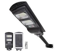 LED ATOMANT Lampione LED Solare 100W Bianco Freddo IP65 Sensore e Palo