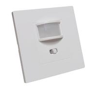 LED ATOMANT Rivelatore di Movimento a Parete con Montaggio a filo, con Sensore di Luce Dimmerabile, Portata 10m, Dimensioni Standard compatibili Scatola da Parete, Per i LED
