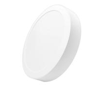 Led atomant round surface led ceiling light 18w ø225mm, cold white light 6500k, 1650 lumens, integrated driver, easy assembly, modern and slim style, ideal for kitchen ceiling, bathroom, hallway,