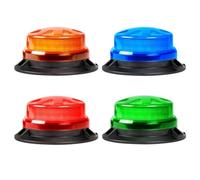 LED auto emergenza traffico luci stroboscopiche veicoli tetto lampeggiante avvertimento faro luce 12 V-24 V 1 pc (RED)