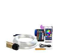 LED auto soffitto arredamento intercorrenti tetto stella lume 6w Bluetooth/App rf. Telecomando Rgb. Accessori for sensori di musica in fibra ottica,Alta Sensibilità(300pcs 0.75mm 2M)