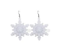 Led Babbo Natale Renne Snowman Tree Natale Shining Shingle Oreces Light Up Party Christmas Bombons Gioielli Per Le Vacanze Glowing Orecchini Per Donne Uomini