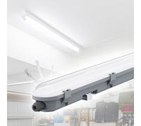 LED Bagno Luce Bagnato Stanza Coprire Faretto Officina Campo Hallen Lampada Tubo [EEK: D]