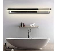 Led Bagno Specchio Luce Parete Luce per Camera da Letto, Wc, Comodino, Impermeabile Anti Nebbia Acrilico Lampada Del Gabinetto Dello Specchio/58Cm Warm Light