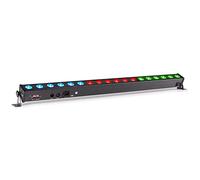 LED bar - BeamZ LCB183 LED bar - 18 RGB LED's - 3 secties van 6 LED's