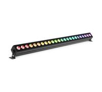 LED bar discolamp 24 LED's - BeamZ LCB246 - 8 secties van 3 LED's - 6W LED's - RGBAW-UV kleurenmenging