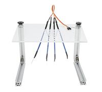 LED BDM Frame Set, Argento Staffa Multifunzione ECU Strumento di Programmazione con 4 Sonde Pin per Veicolo per telaio bdm
