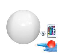 LED Beach Ball | 40cm Inflatable Waterproof Toy | Light Up Pool Ball
