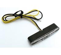 LED Bianco Mini Micro Indicatore Striscia da Attaccare Montaggio Prezzo Coppia