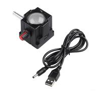 LED bianco per microscopio lampada USB alimentato a basso calore bianco LED | Tecnologia LED bianca, lunga durata, efficienza energetica, illuminazione morbida, ideale per osservazioni dettagliate