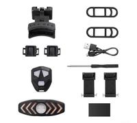 LED Bicicletta con Telecomando Sinistra per destra LED Bicicletta | Freccia sinistra/destra wireless, aumenta visibilità, sicurezza notturna, ideale scooter e bici
