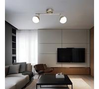 LED Binario Faretti Spot Plafoniera Mobile Punti Coprire Lampada Bianco Caldo L