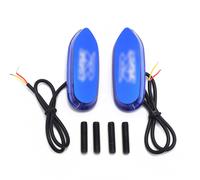 LED Blu Specchio Blocco Spento Base " Gsxr " Per Suzuki 06-12 600 750/05-08