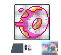 LED Bluetooth Pixel Art Display Cornice per foto digitale fai da te - Controllo app programmabile Accessori da gioco Sveglia digitale Luce al neon per la decorazione della stanza