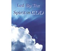 Led By The Spirit Of GOD: Christian Quote Notebook | Password Tracker Wide Ruled | 6x9 inches | 100 pages