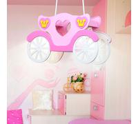 LED Camere Bambini Pendolo Luce Ragazza Principessa Cocchio RGB Telecomando [EEK: F]