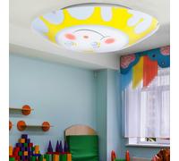 LED Camere Bambini Vetro Illuminazione Copertura Sole Ragazzi RGB Big Luce [EEK: F]