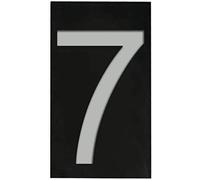 LED Casa solare numero di luce impermeabile, piastra numero di luce solare Wall Mount Indirizzo lampada segnale, LED illuminato su piastre all'aperto per la recinzione della porta (6)