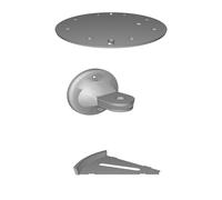LED Ceiling Lampshade for 12W/16W/20W/24W 5730SMD Lights - Modern Round Design