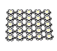 LED Chip di Luce Fonte, Bianco Chip Integrato 25pcs 3w 3.23.4v Lampadina A LED Ad Alta Luminosità con Riflettore Lampadina di Mais COB Perlina Candela Faretto LED Ad Alta Potenza Chip