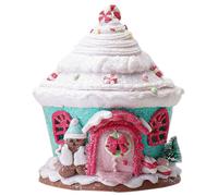 LED Christmas Gingerbread House Light Up House Gingerbread Decor Christmas 7042