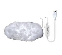 Led Cloud Light - 100 x 50 x 30 cm Floating Cloud Lamp, Multi-Functional Bedroom Night Light, Clouds Shape Lamp | Adjustable Nursery Lighting Accessories for Teen, Adult, Friends, Kids