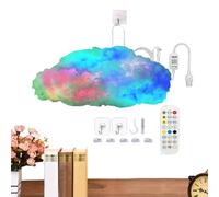 LED Clouds for Ceiling, DIY Lamp Atmosphere Decoration with Music Rhythm, Color-Changing Remote Control LED Cloud Lights for Living Room, Kids Room, Bar, Dorm, Apartment, Nursery, Bedroom, Party, Home