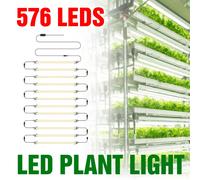 LED Coltiva La Luce di Striscia Spettro Completo Phyto Lampada Piantine di Fiori Interni Piante Succulente Piante in Vaso Coltivazione Riempimento di Illuminazione AC180-240V