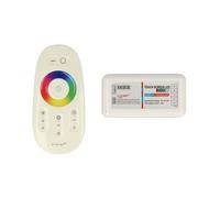 Led Controller Dimmer RGBW RGB+W 4 Canali Telecomando RF Touch 2,4G 12V 24V 6AX4