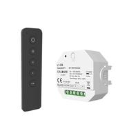 LED controller LED dimmer 0/1-10V dimmer kit AC100-240V 1CH*3A, with push dimming function, suitable for 0/1-10V dimmable LED driver(Casambi Dimmer KIT)