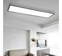 LED Costruzione Coprire Pannello Lampada Alluminio Opale Rettangolare Wohn Ess [EEK: F]
